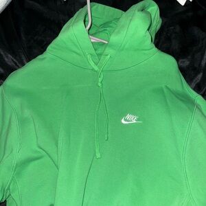 Nike Men's Club Fleece Hoodie - Mean Green